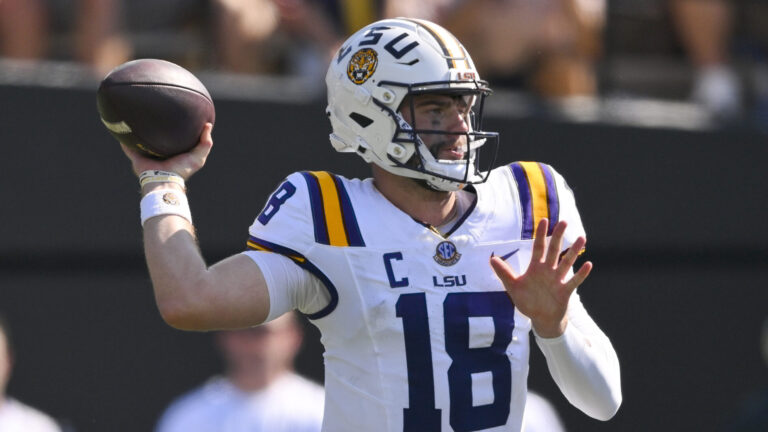 7) Garrett Nussmeier, LSU Tigers