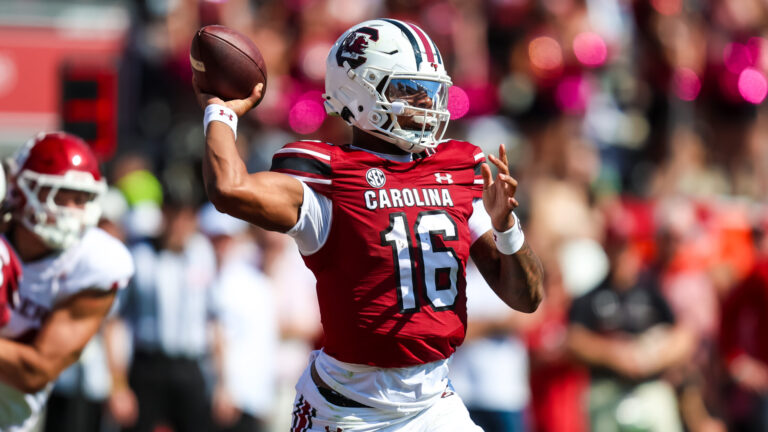 12) LaNorris Sellers, South Carolina Gamecocks