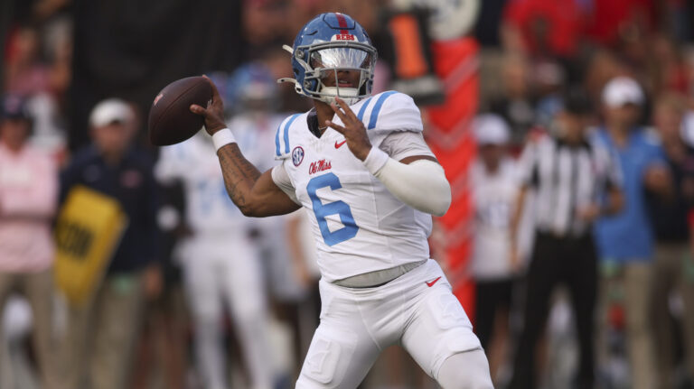 4) Trinidad Chambliss, Ole Miss Rebels