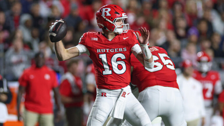 6. Athan Kaliakmanis, Rutgers Scarlet Knights