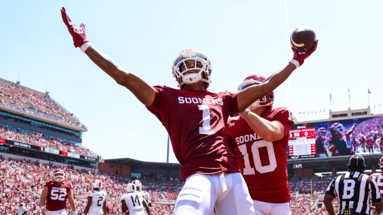 105) WR Jayden Gibson, Oklahoma