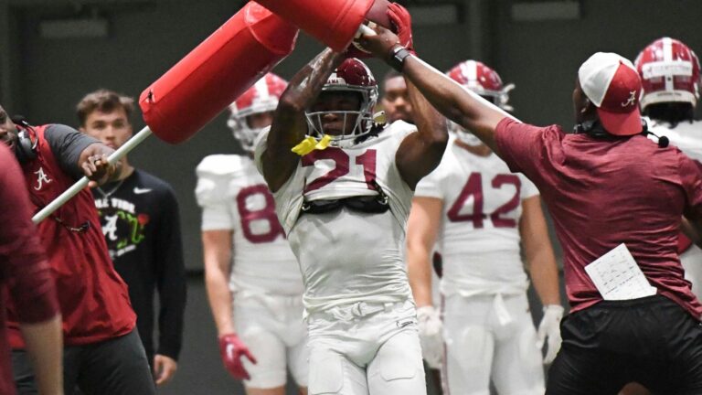 102) WR Bubba Hampton, Alabama