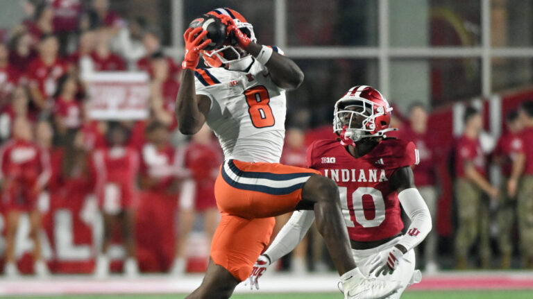 103) WR Malik Elzy, Illinois