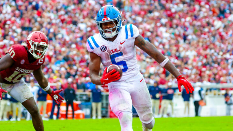 4) RB Kewan Lacy, Ole Miss