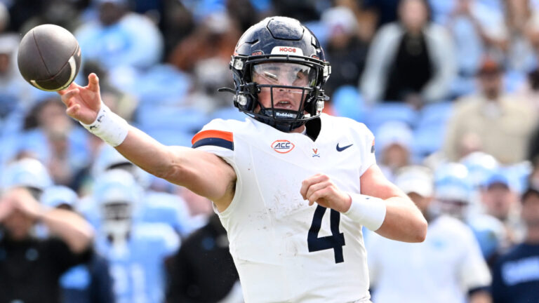 3) QB Chandler Morris, Virginia