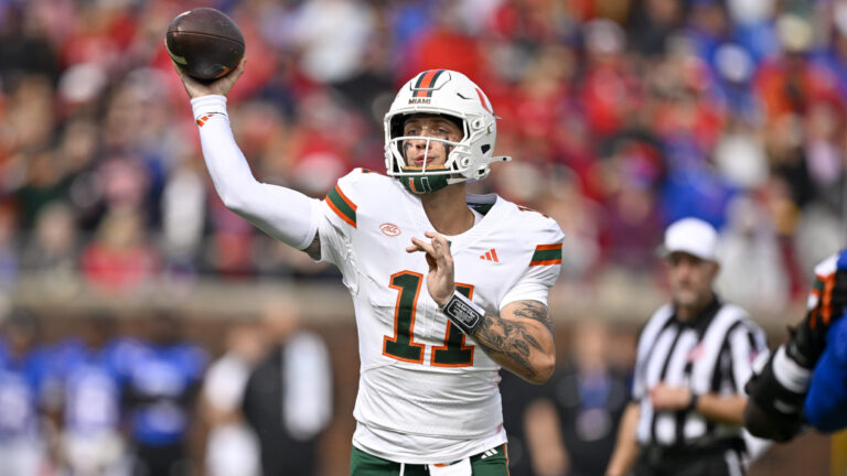 7) Miami Hurricanes | Trend: +3