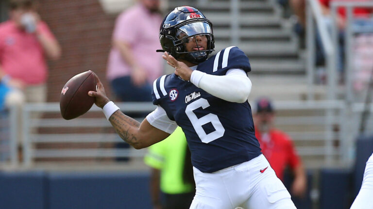 4) Trinidad Chambliss, Ole Miss Rebels