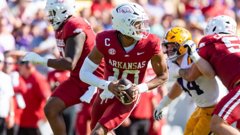 3) Taylen Green, Arkansas Razorbacks
