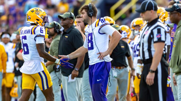 8) Garrett Nussmeier, LSU Tigers