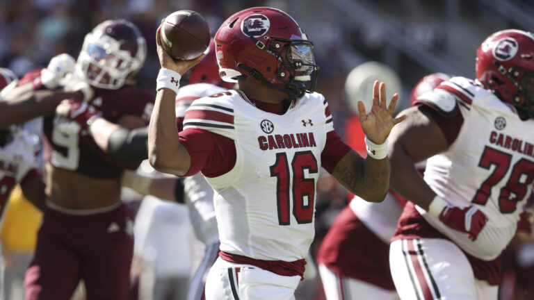 13) LaNorris Sellers, South Carolina Gamecocks