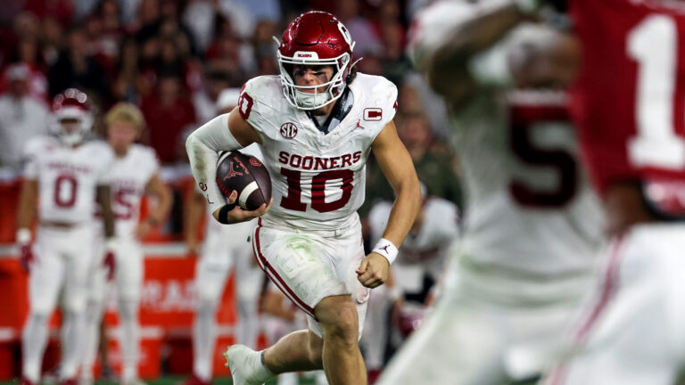 10) John Mateer, Oklahoma Sooners