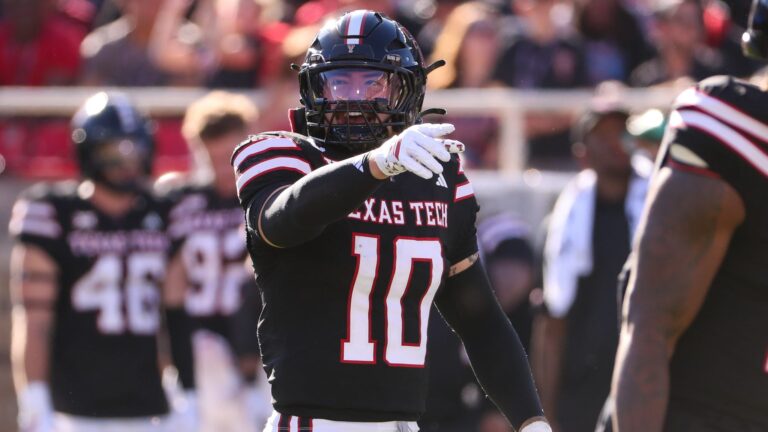 6) DB Jacob Rodriguez, Texas Tech Red Raiders