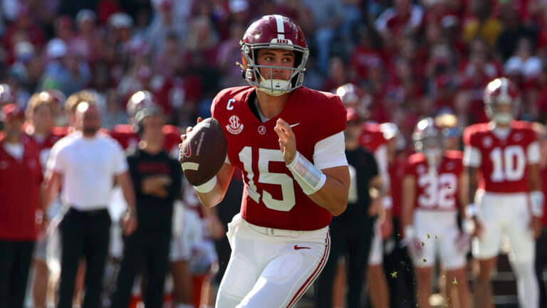 5) Ty Simpson, Alabama Crimson Tide