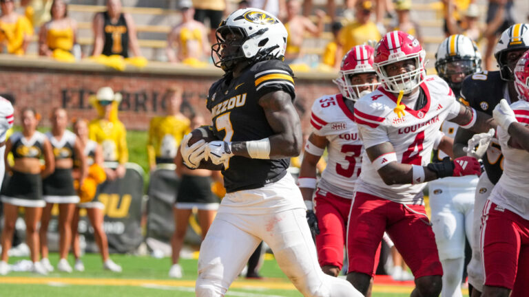 66) RB Marquise Davis, Missouri