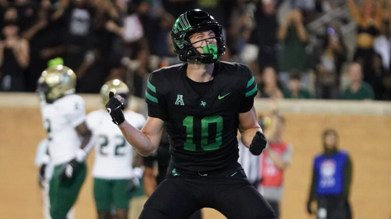 45) WR Wyatt Young, North Texas