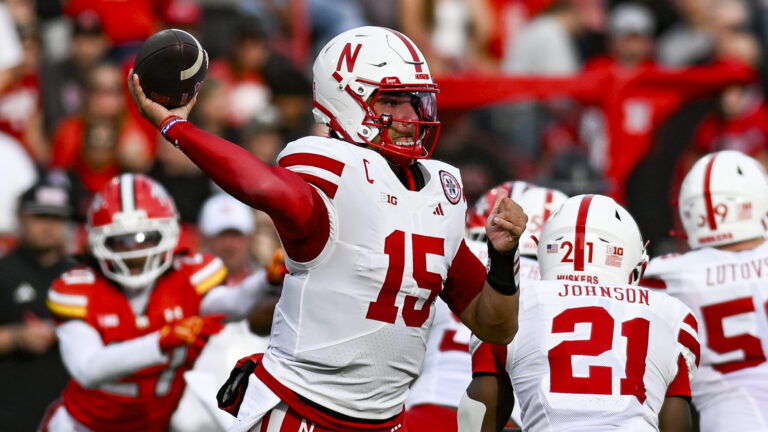 11) QB Dylan Raiola, Nebraska