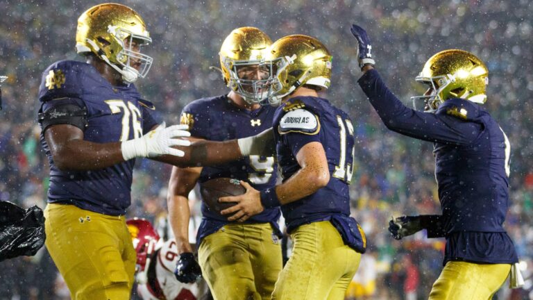 First Team Out: Notre Dame Fighting Irish