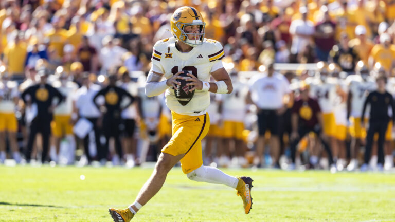 3) QB Sam Leavitt, Arizona State