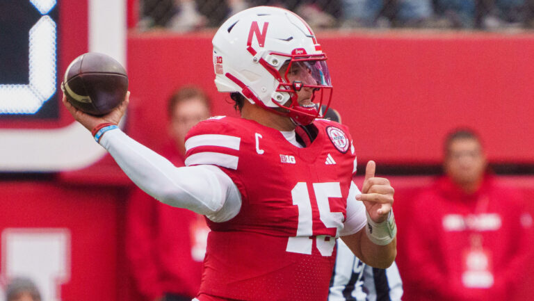 6) QB Dylan Raiola, Nebraska