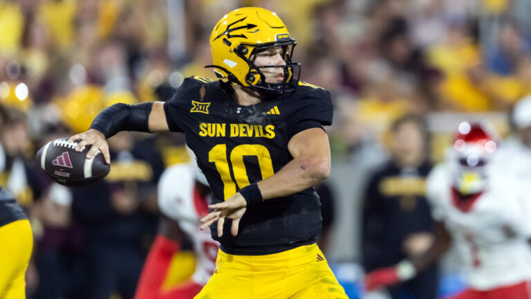 2) QB Sam Leavitt, Arizona State