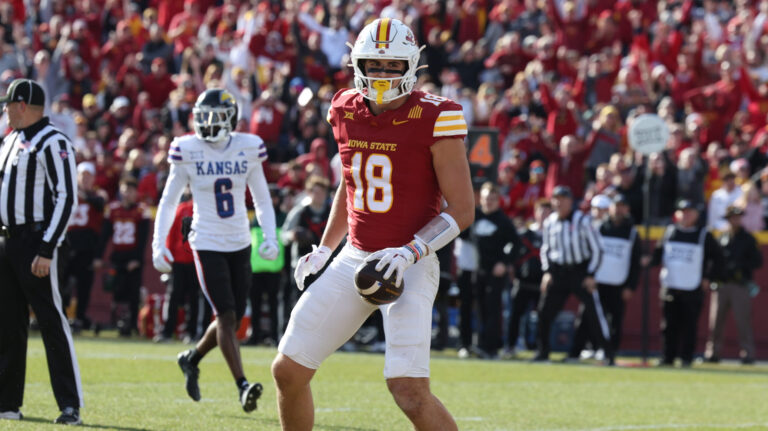 59) TE Benjamin Brahmer, Iowa State