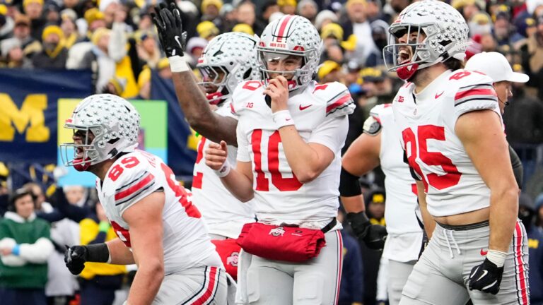 1 Seed: Ohio State Buckeyes (Big Ten Champ)