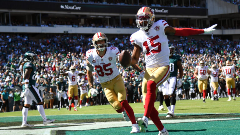 2) San Francisco 49ers at Philadelphia Eagles