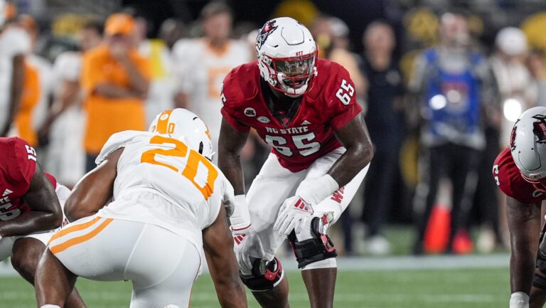 3) OT Jacarrius Peak, NC State