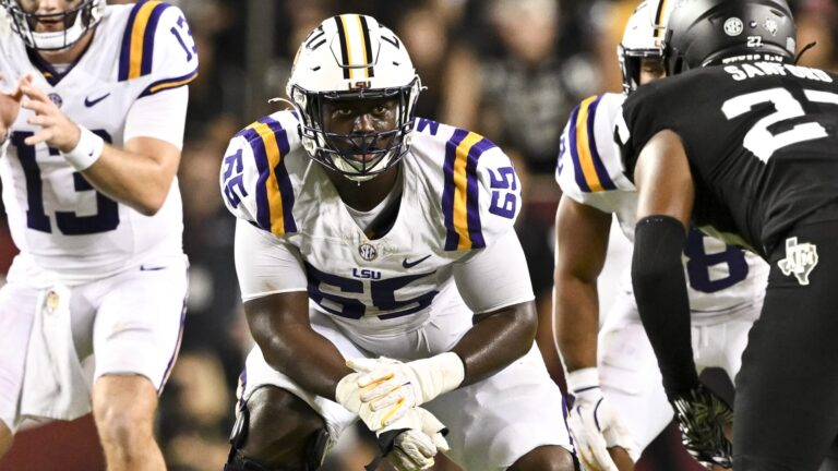 9) IOL Paul Mubenga, LSU -> Nebraska