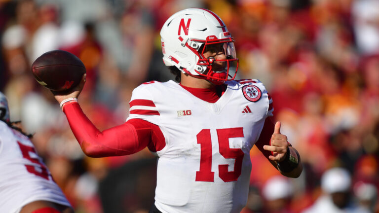 2) QB Dylan Raiola, Nebraska -> Oregon