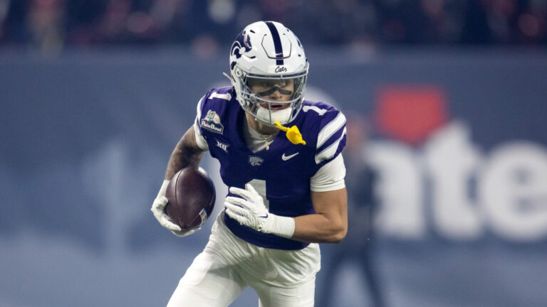 1) WR Jayce Brown, Kansas State -> LSU