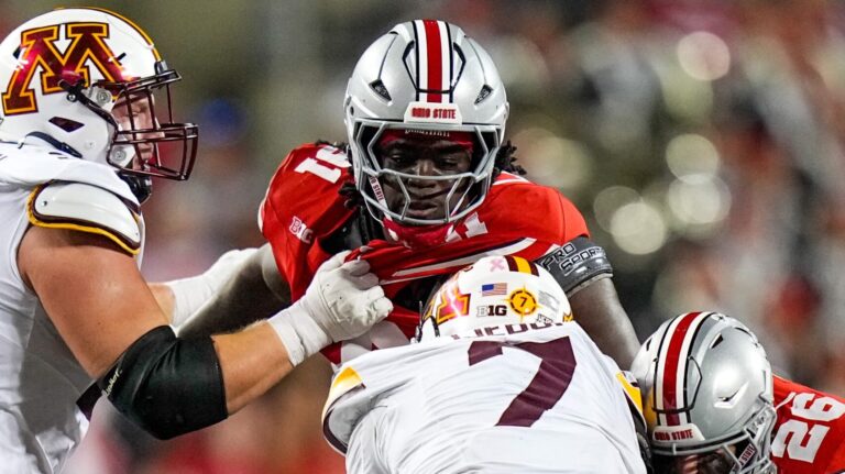 8) DL Jarquez Carter, Ohio State -> Miami