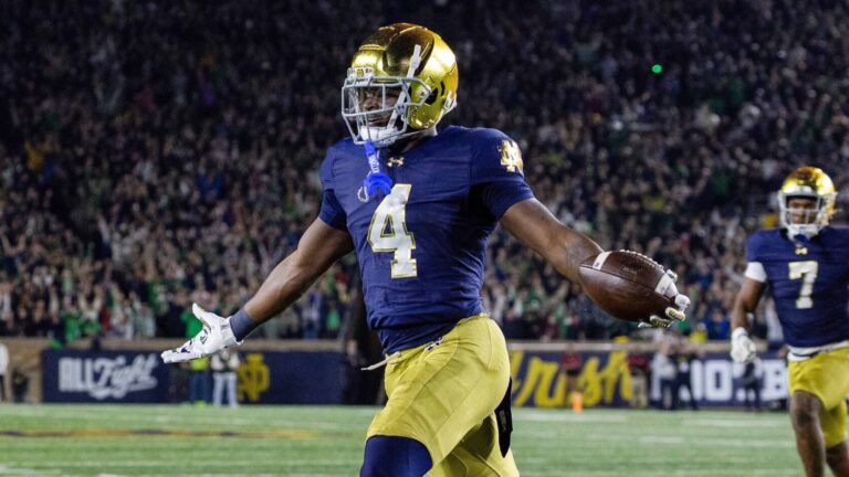 2. Jeremiyah Love, RB, Notre Dame