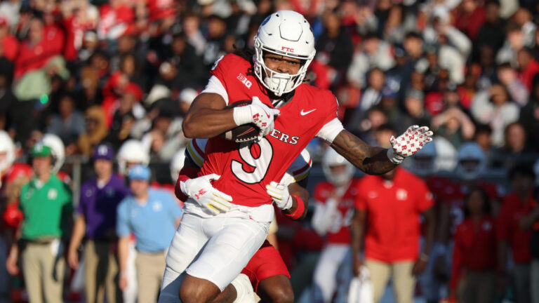 27) WR Ian Strong, Rutgers