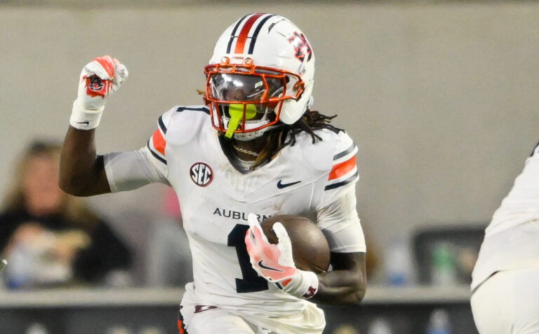 24) WR Eric Singleton, Auburn