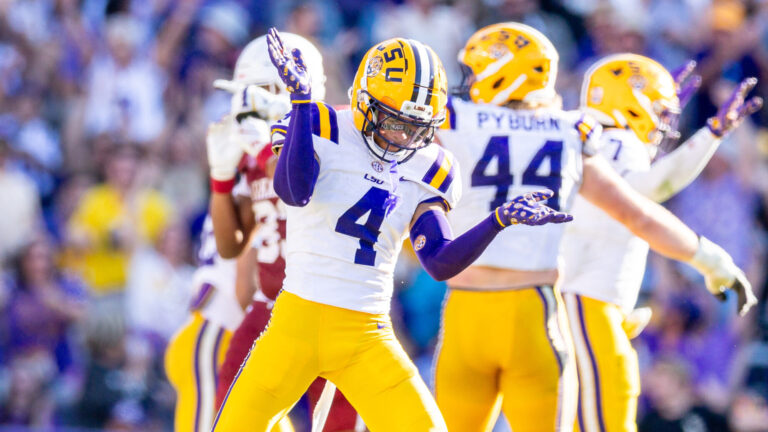 14. Mansoor Delane, CB, LSU