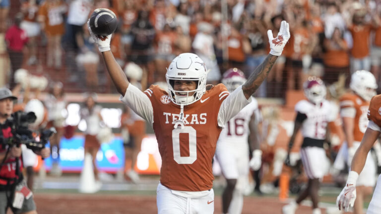 4) WR DeAndre Moore Jr., Texas -> Colorado