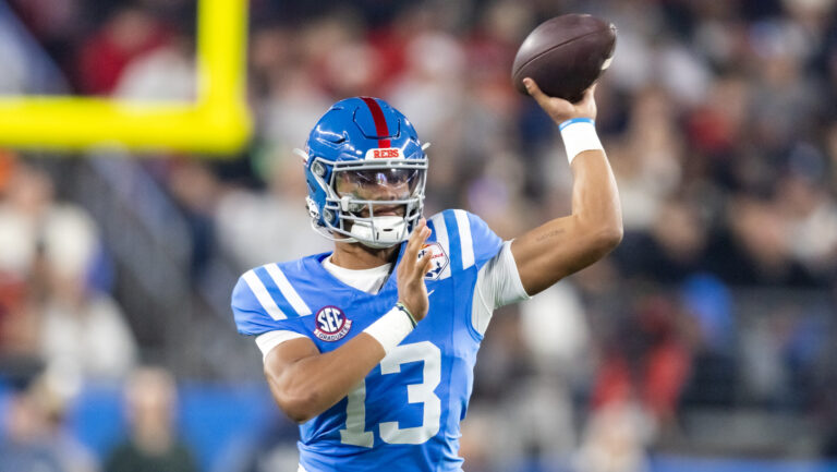 56) QB Austin Simmons, Ole Miss
