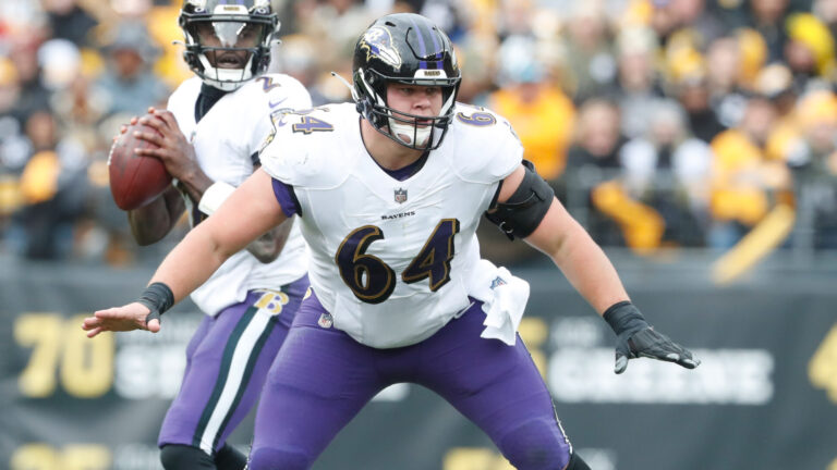 Houston Texans: C Tyler Linderbaum (Baltimore Ravens)