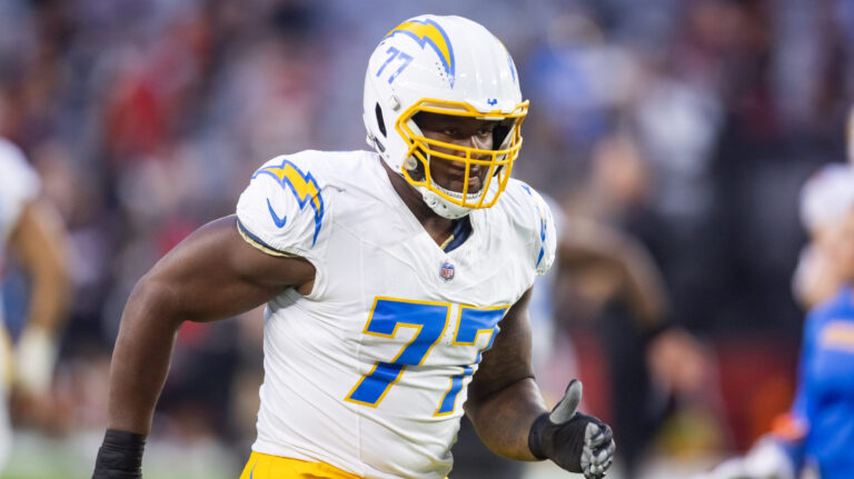 33) G Zion Johnson, Los Angeles Chargers