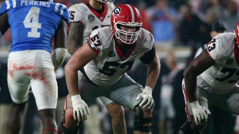 13. Monroe Freeling, OT, Georgia