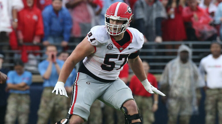 24) Cleveland Browns: OT Monroe Freeling, Georgia