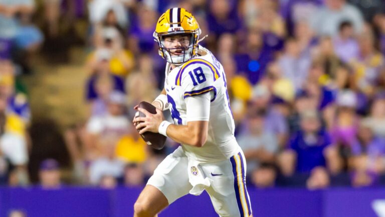 4) Garrett Nussmeier, LSU