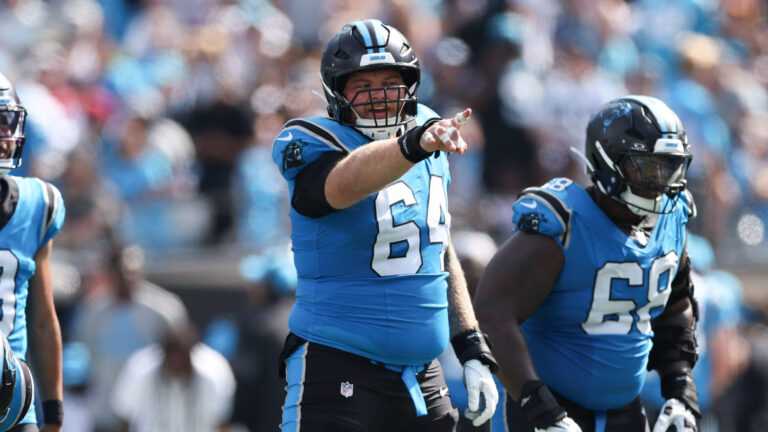 43) C Cade Mays, Carolina Panthers