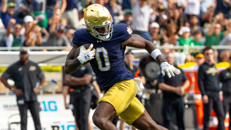 14) Malachi Fields, Notre Dame