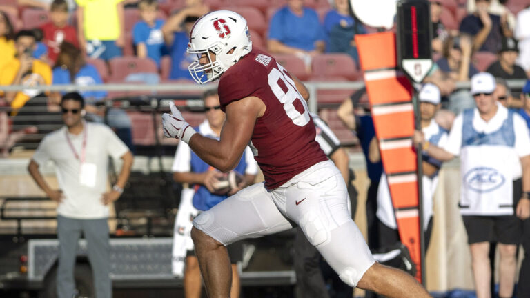8) Sam Roush, Stanford (TE7)