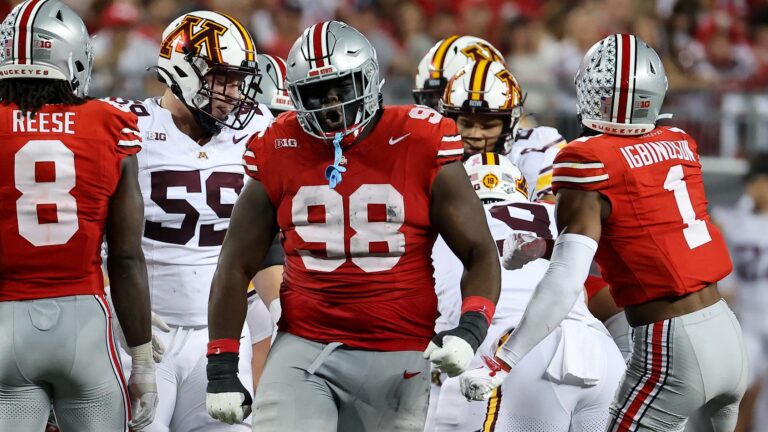 25) Chicago Bears: DT Kayden McDonald, Ohio State