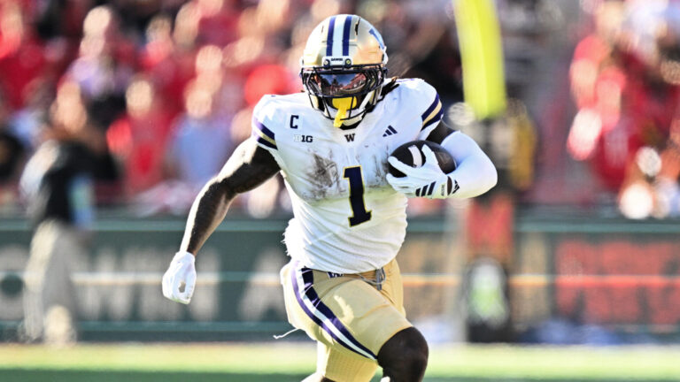 4) Jonah Coleman, Washington