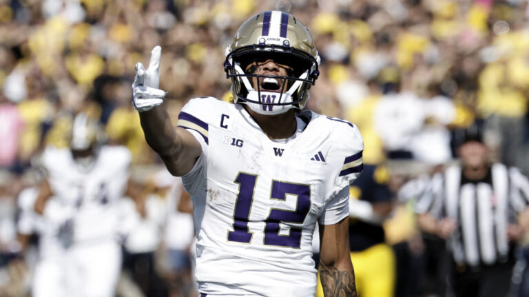 21) Pittsburgh Steelers: WR Denzel Boston, Washington