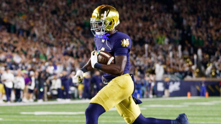 1) Jeremiyah Love, Notre Dame